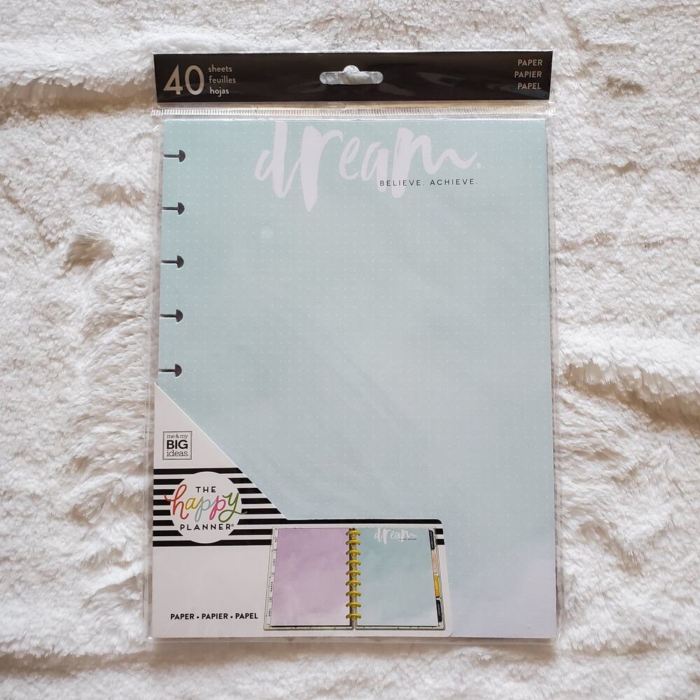 The Happy Planner Classic Fill Paper Read Description